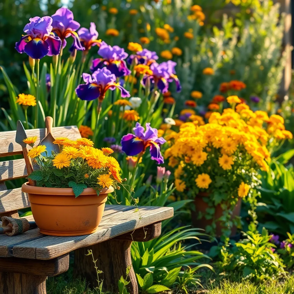 Choose Complementary Flower Colors