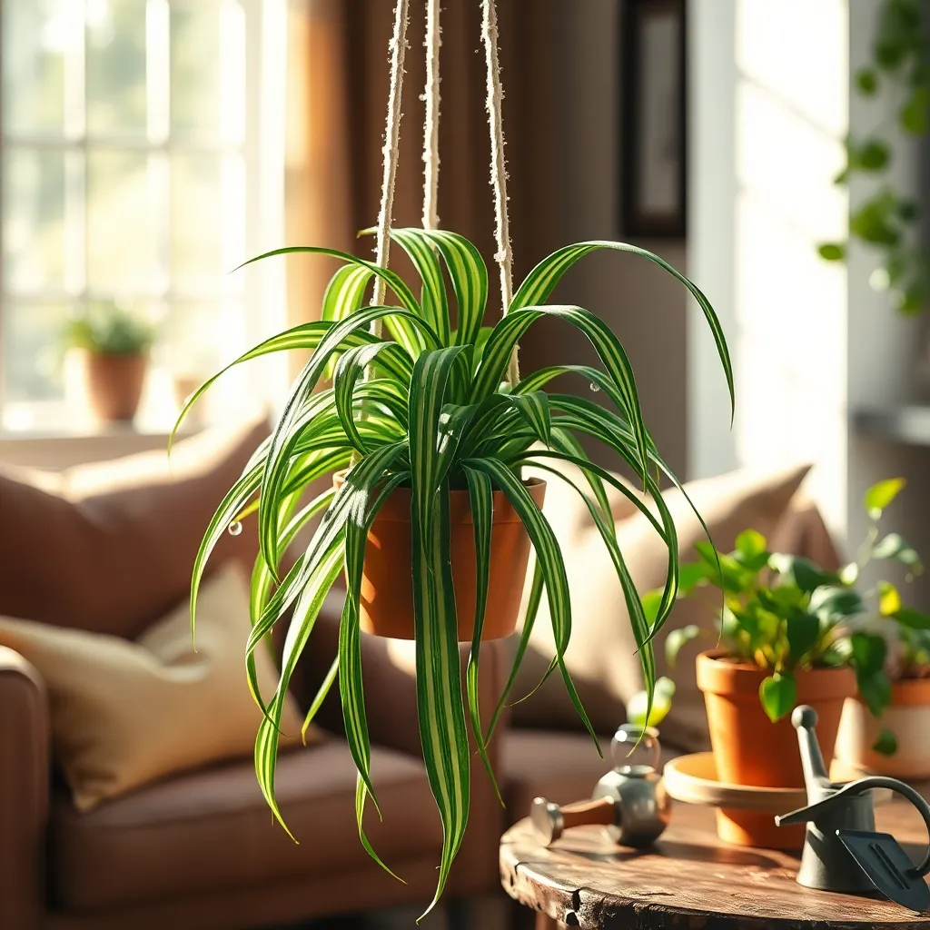 Spider Plant: A Natural Purifier