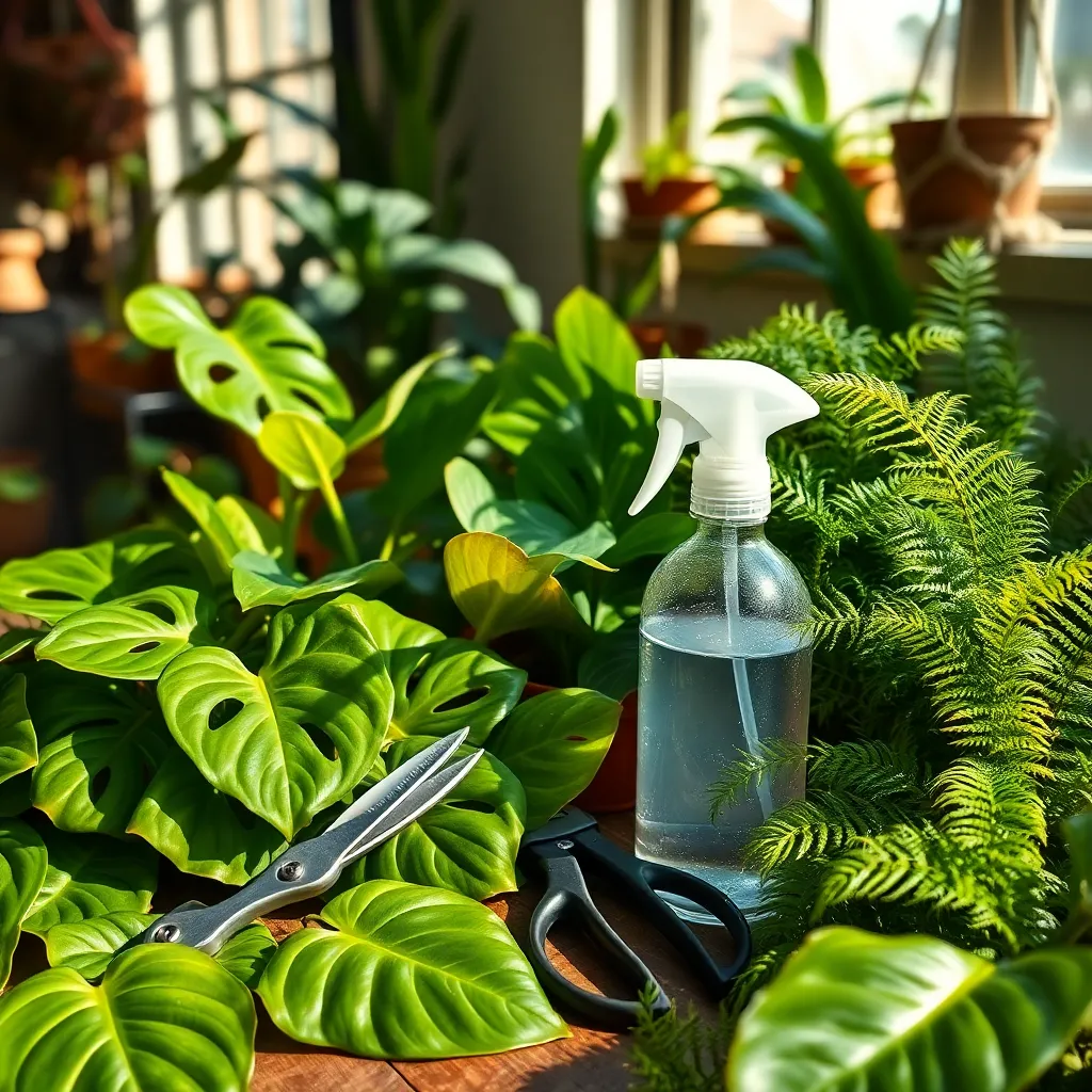 Regularly Clean Leaves for Health