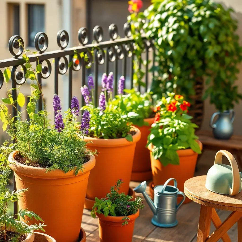 Self-Watering Planters (Effortless Hydration)