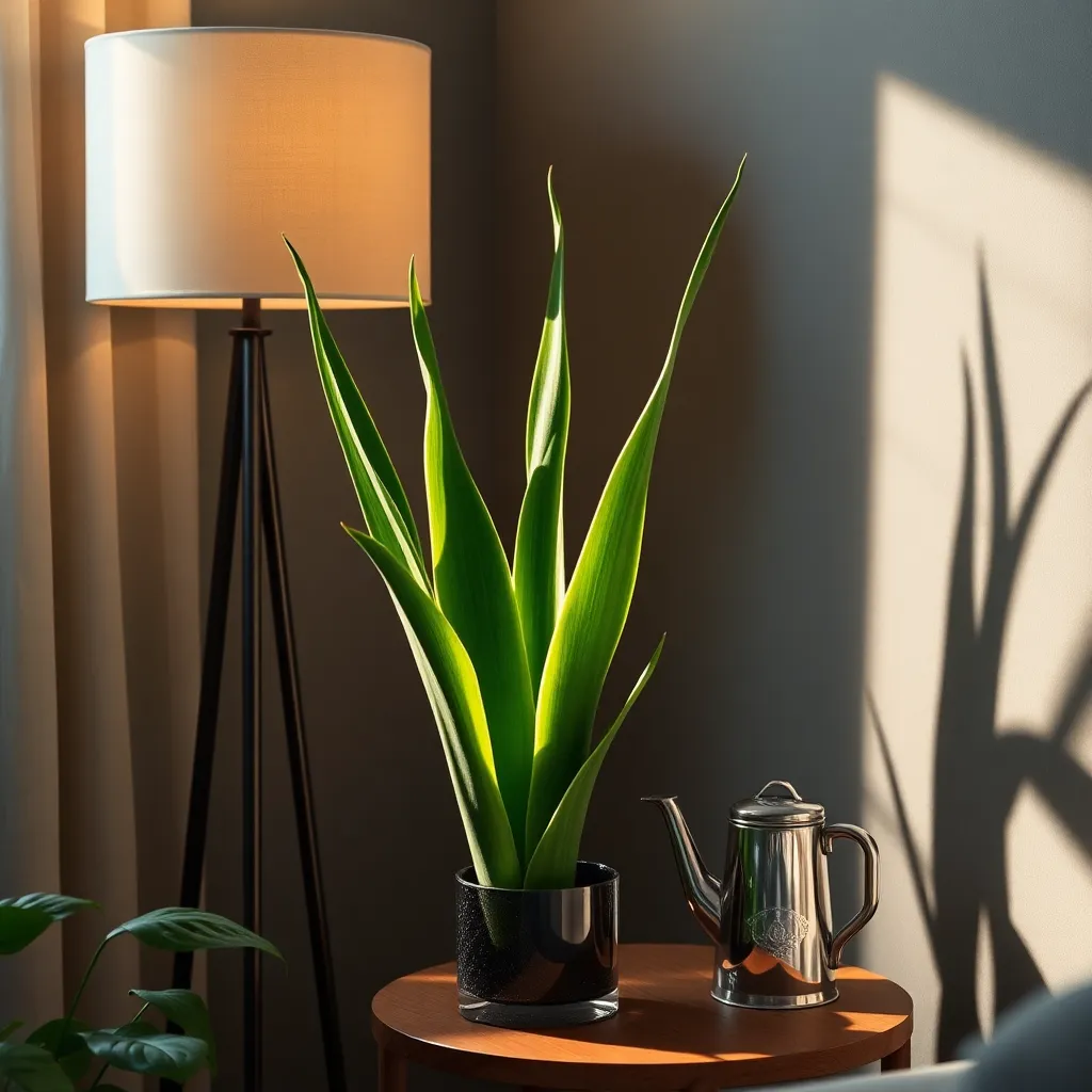 Snake Plant: Nighttime Oxygen Boost