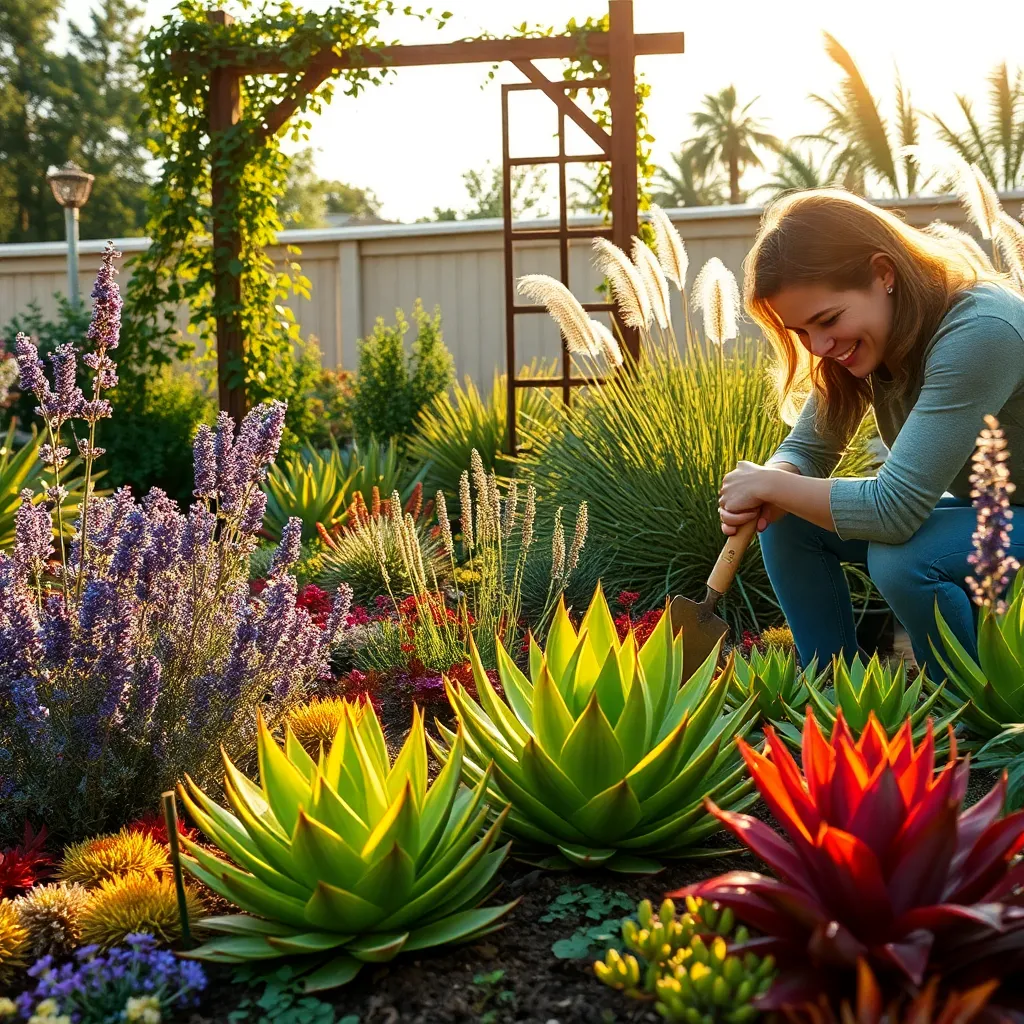 Select Drought-Tolerant Plants