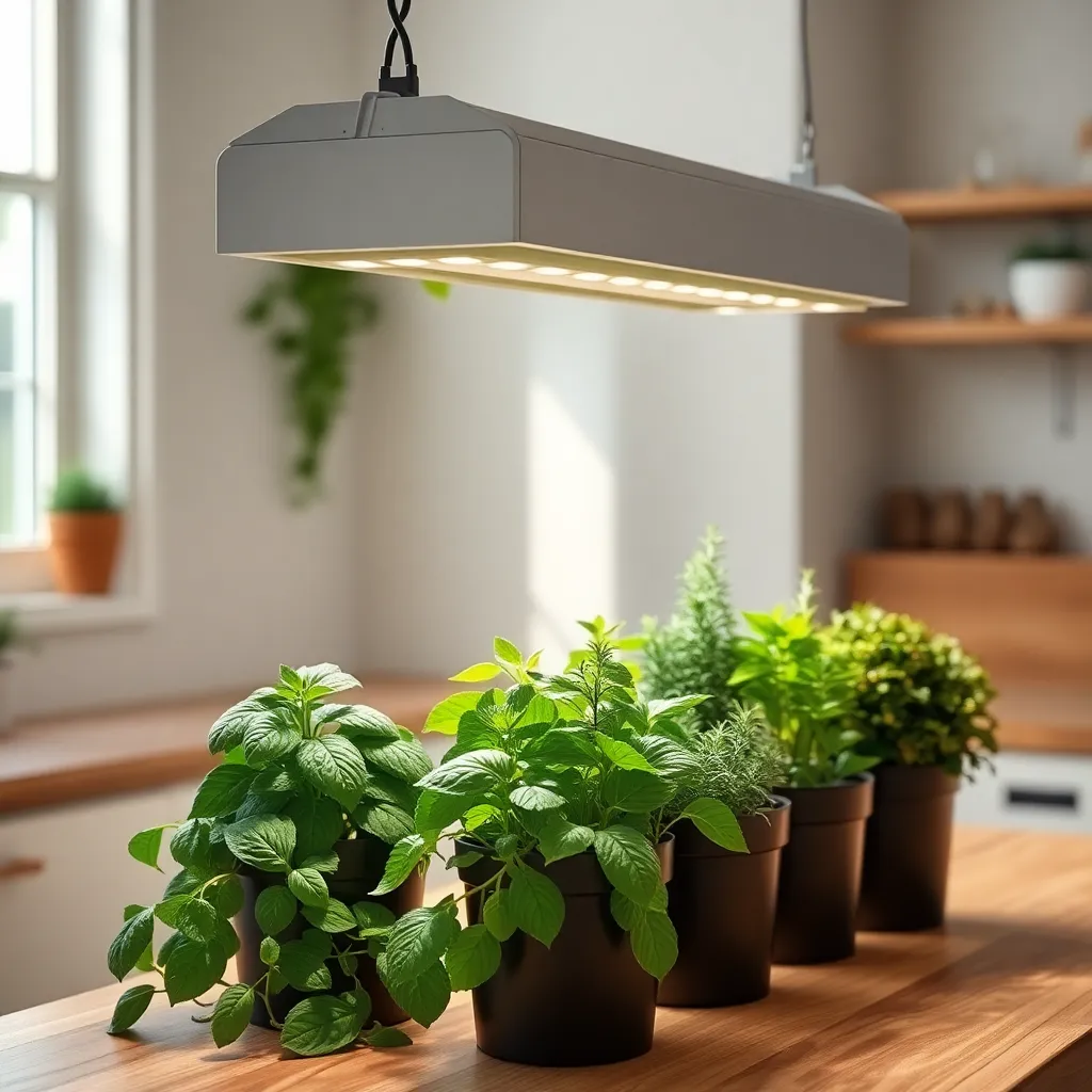 Sturdy Herb Growing Lights