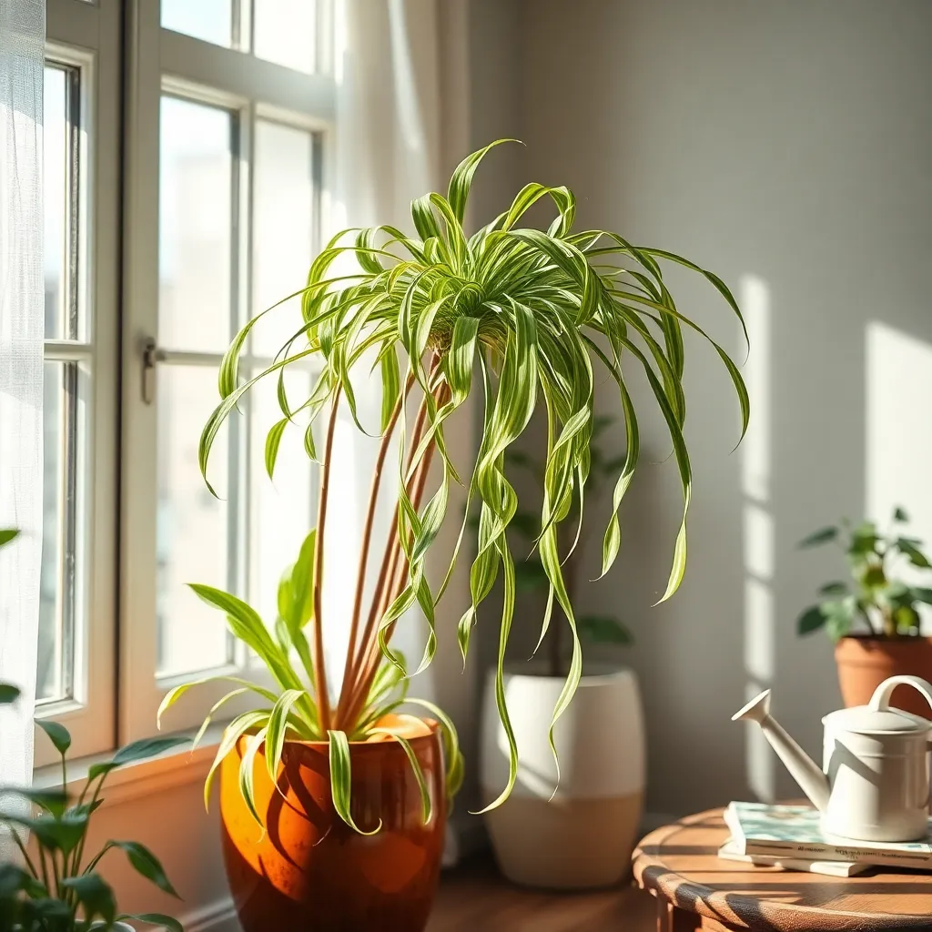 Spider Plant (Chlorophytum comosum)