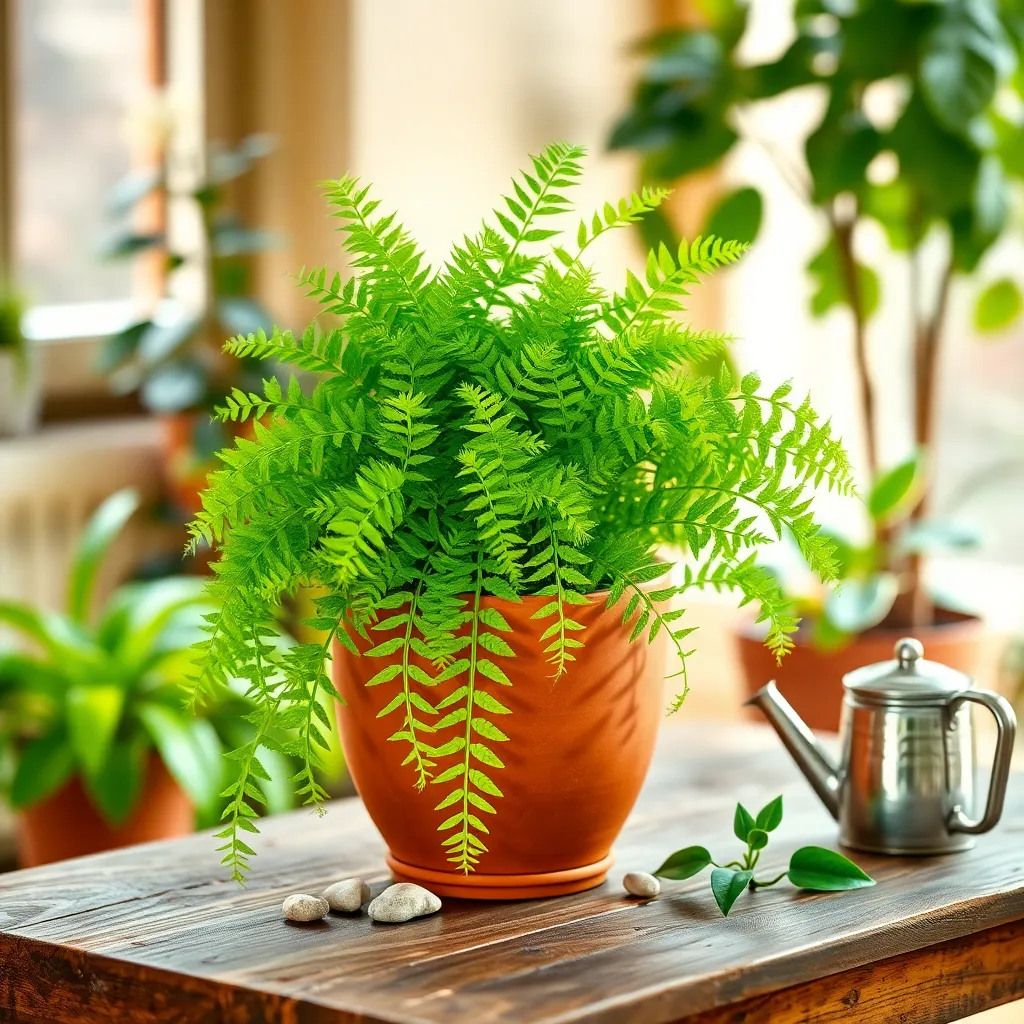 Ferns: Adding Soft Texture Indoors