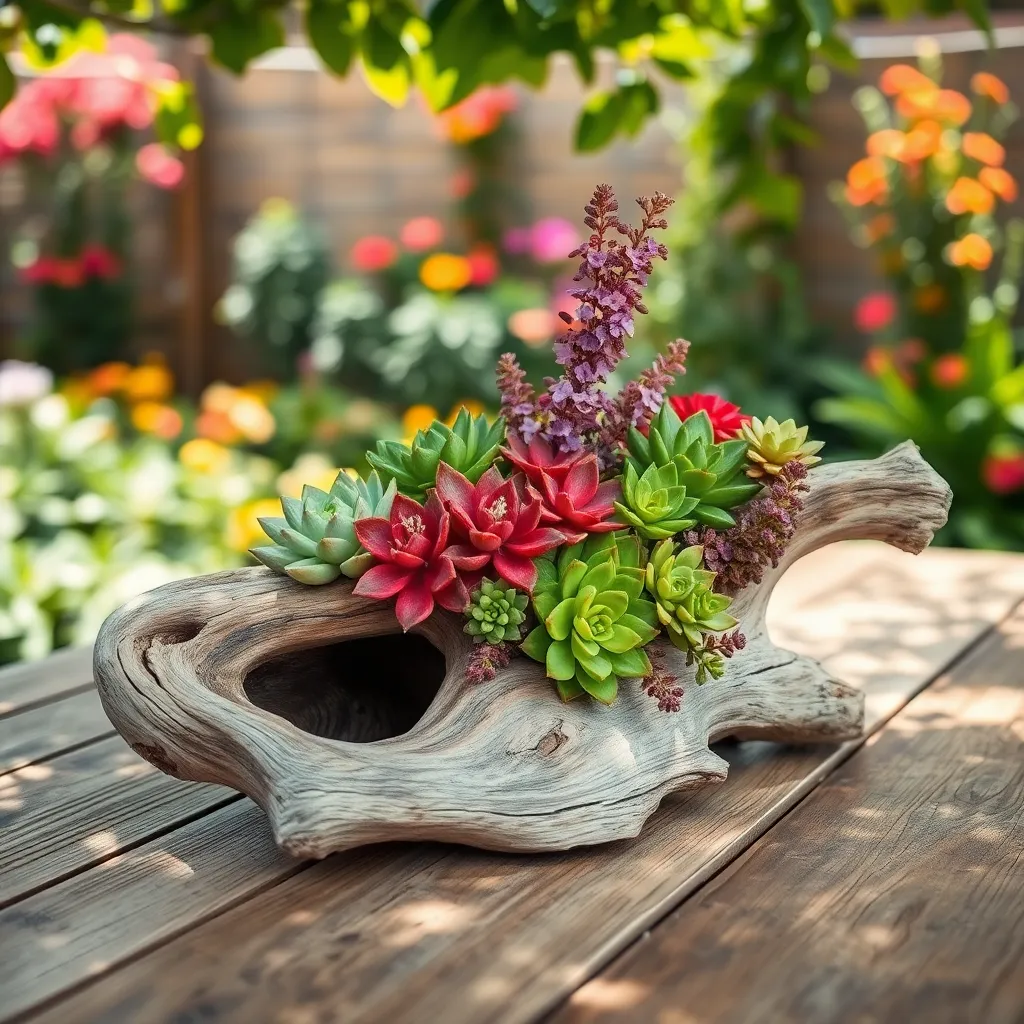 Create Centerpieces with Driftwood