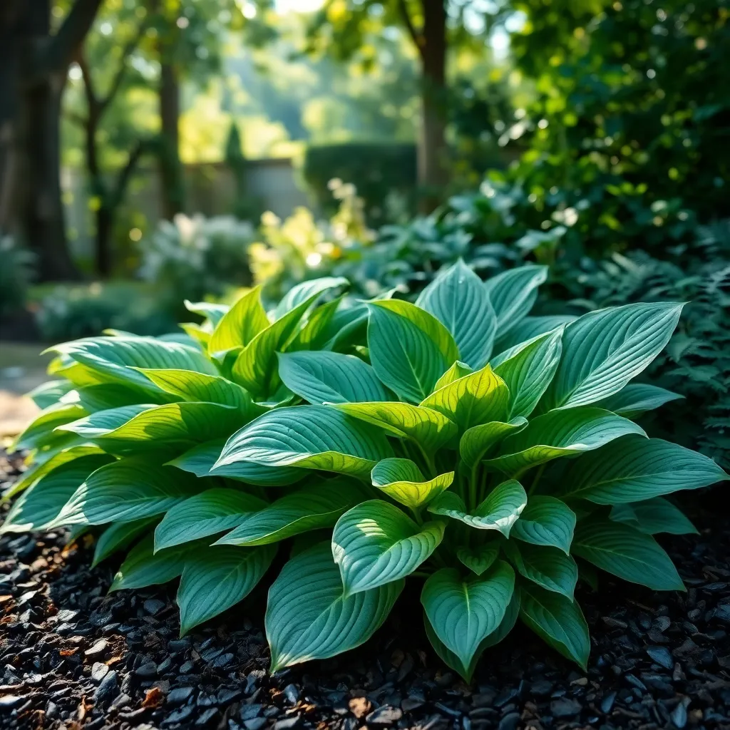 Hosta 'Elegans' (Hosta sieboldiana)