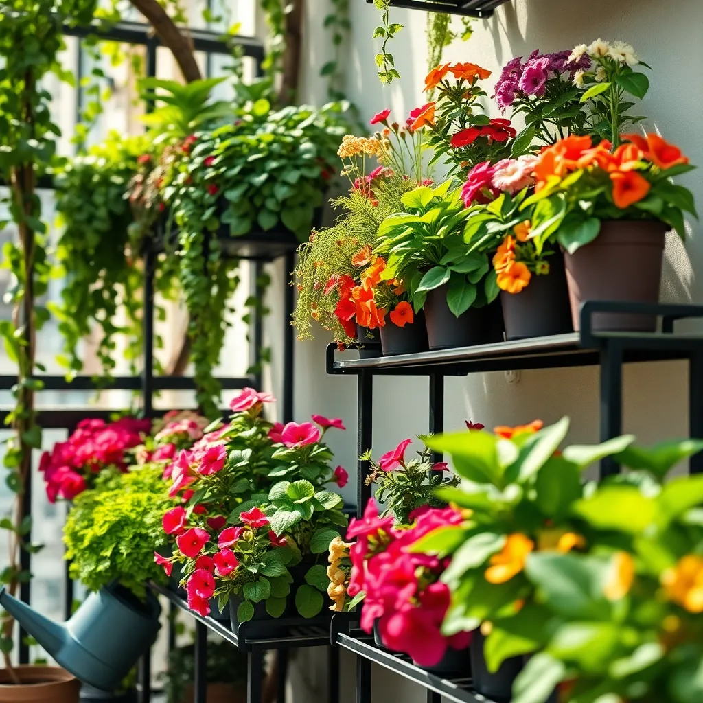 Opt for Multi-Tiered Plant Stands
