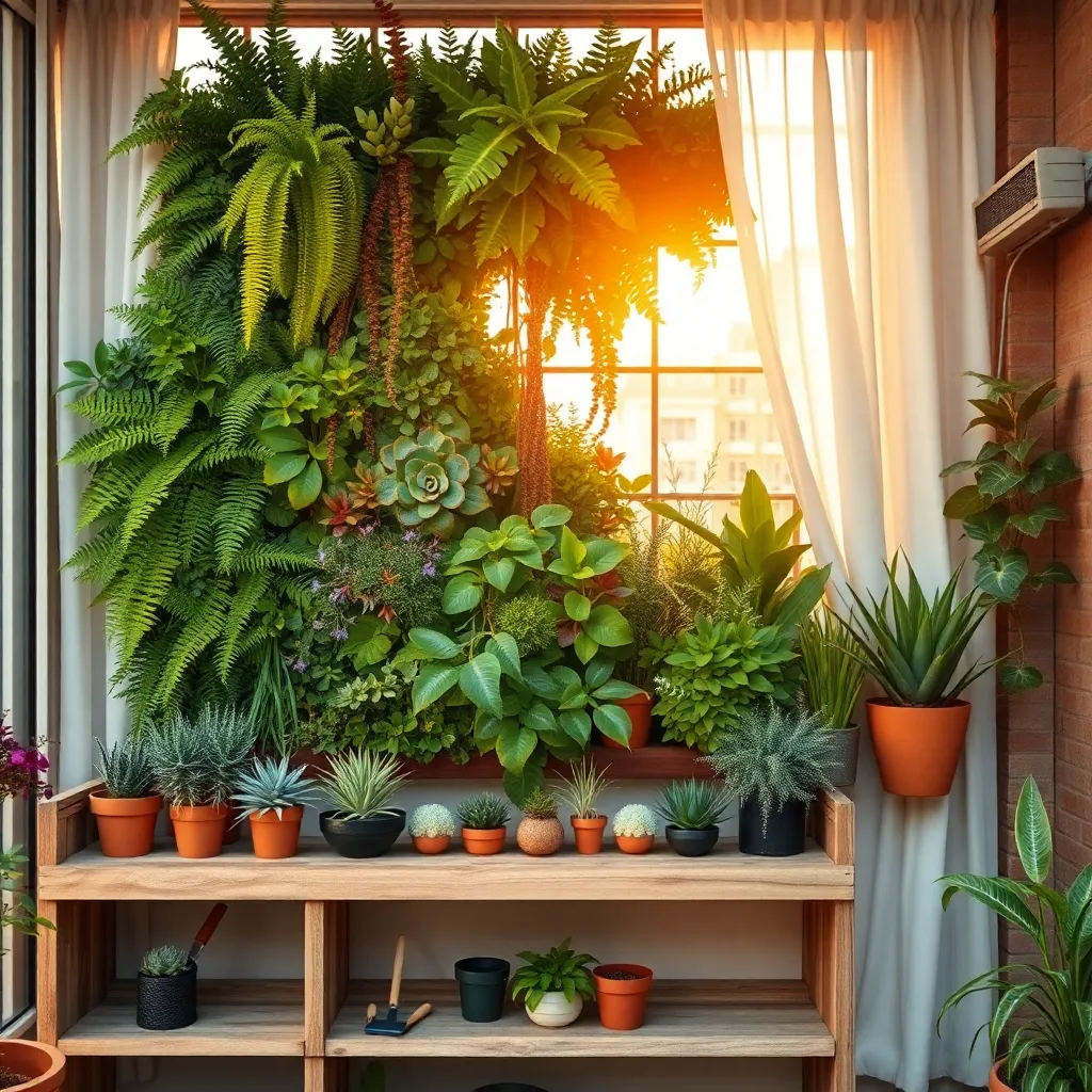 Craft a Living Wall Art