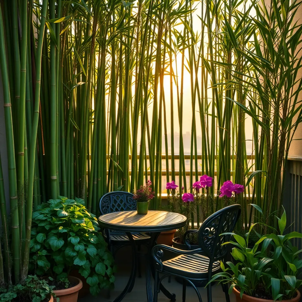 Bamboo Privacy Screens (Natural Windbreak and Shade)