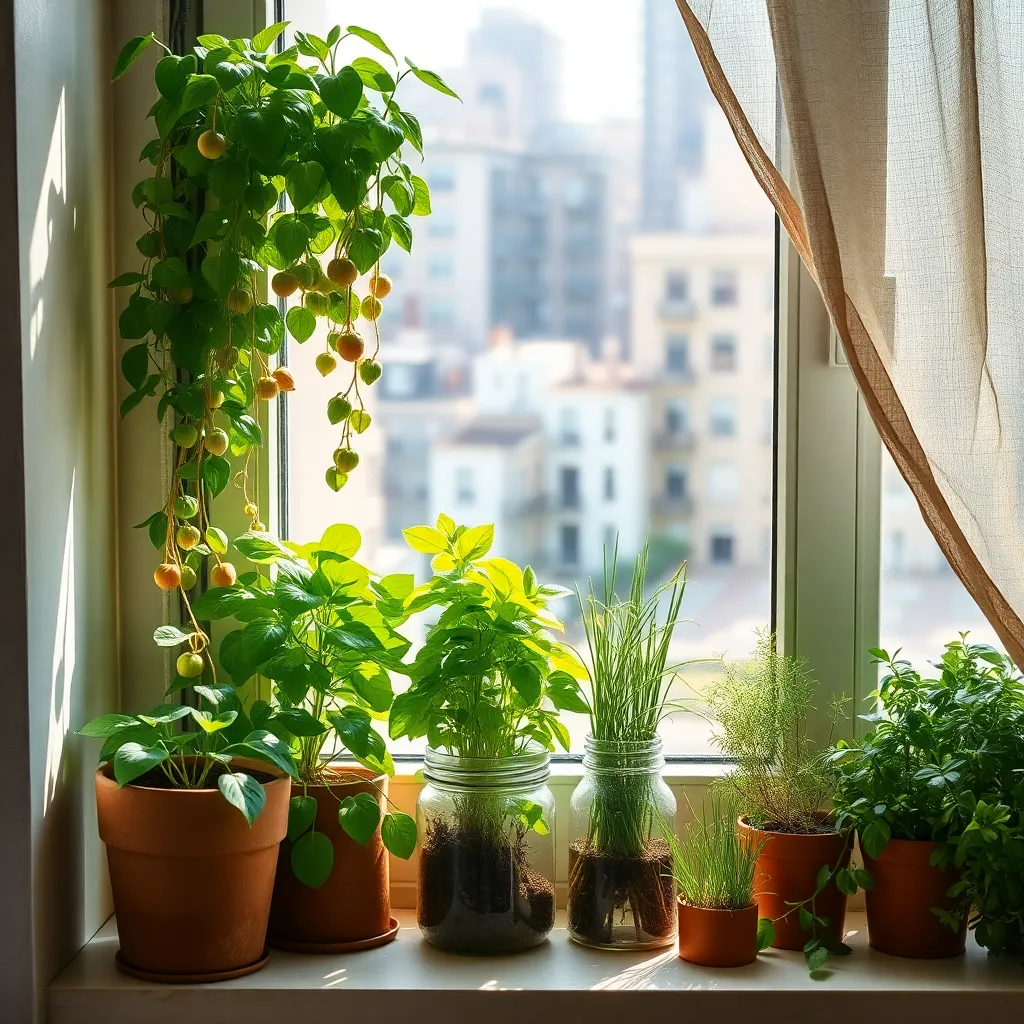 Maximize Windowsill Space