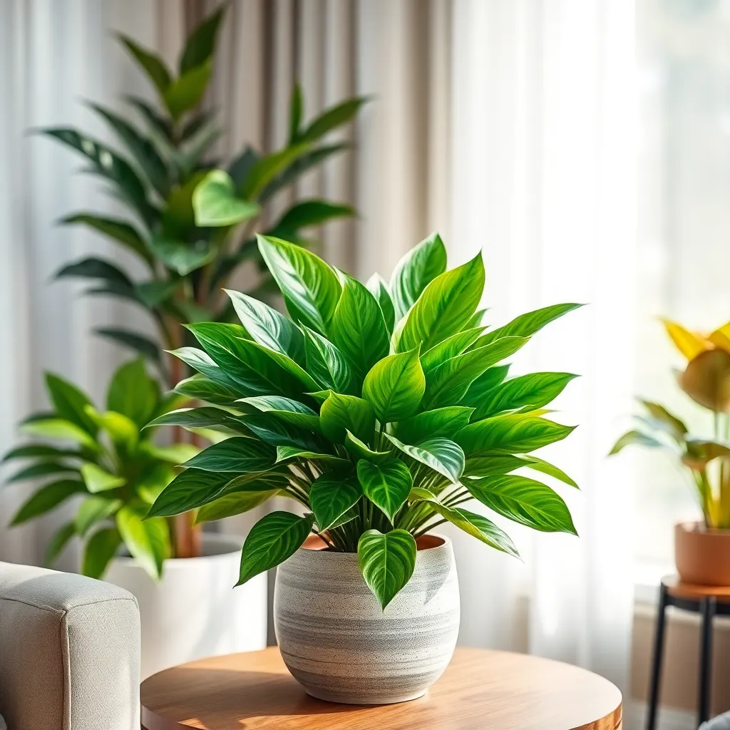 Chinese Evergreen (Aglaonema commutatum)
