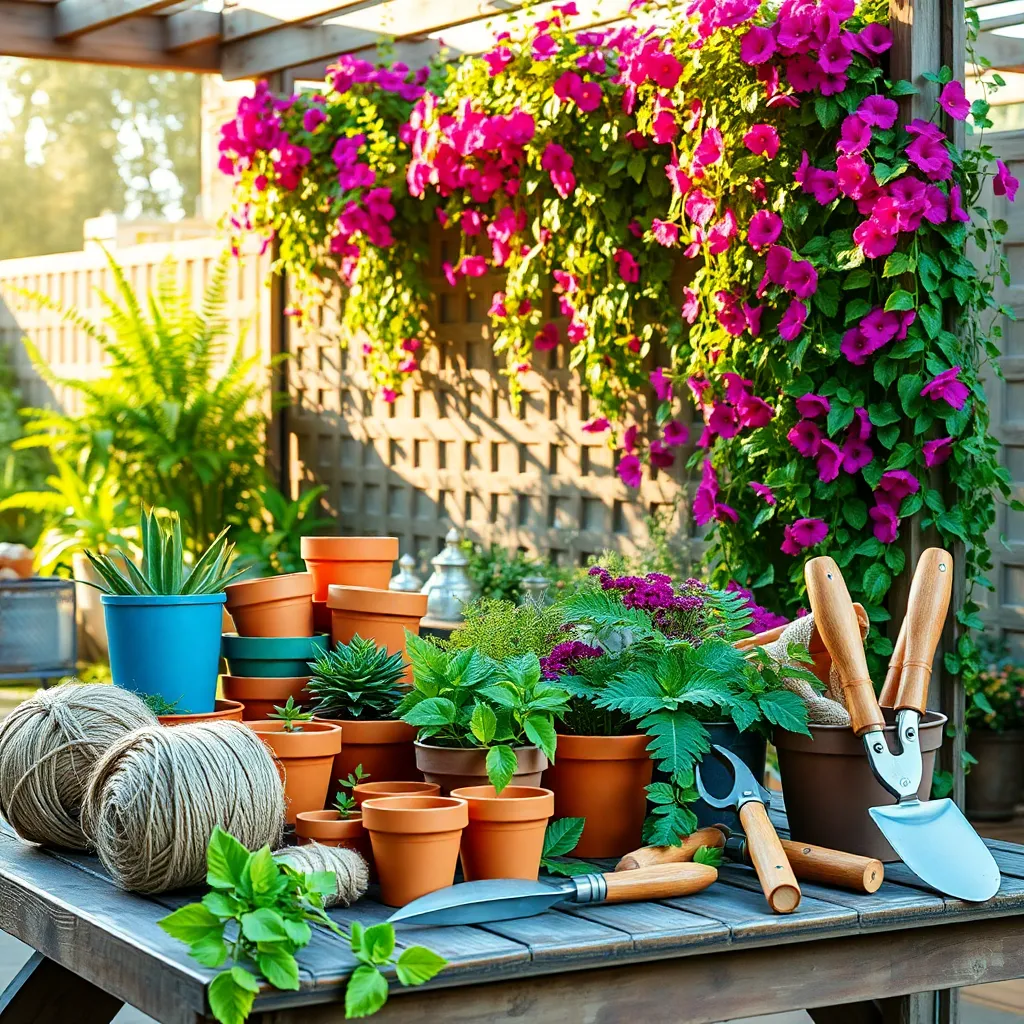 Gather Essential Gardening Supplies
