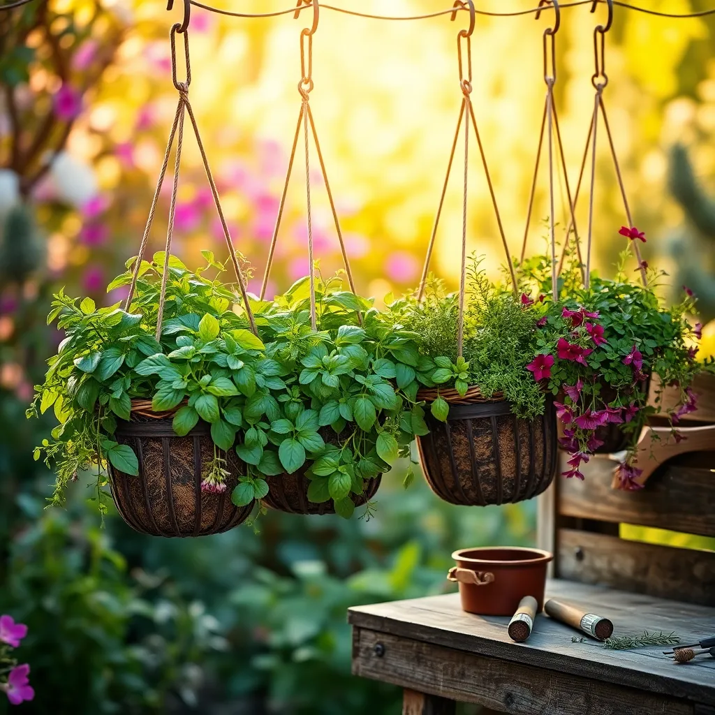 Choose Appropriate Hanging Baskets