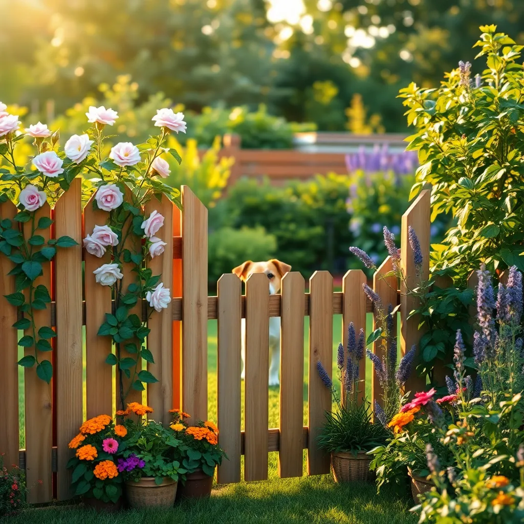 Install Secure Garden Fencing