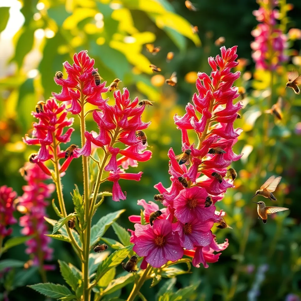 Bee Balm (Nectar-Rich Flowers for Pollinator Parties)