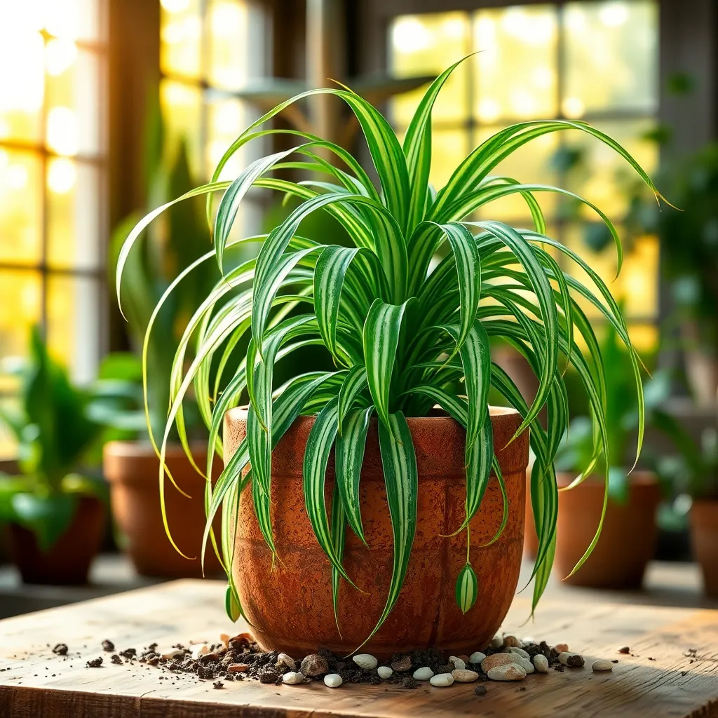 Spider Plant: Hardy and Effective