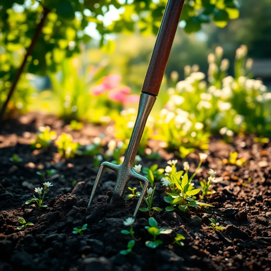 Mastering with a Garden Fork