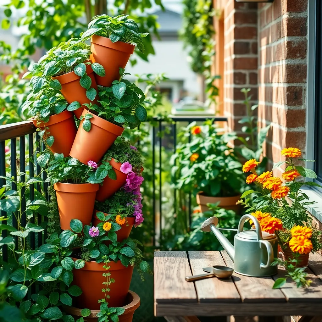 Use Stackable Pots