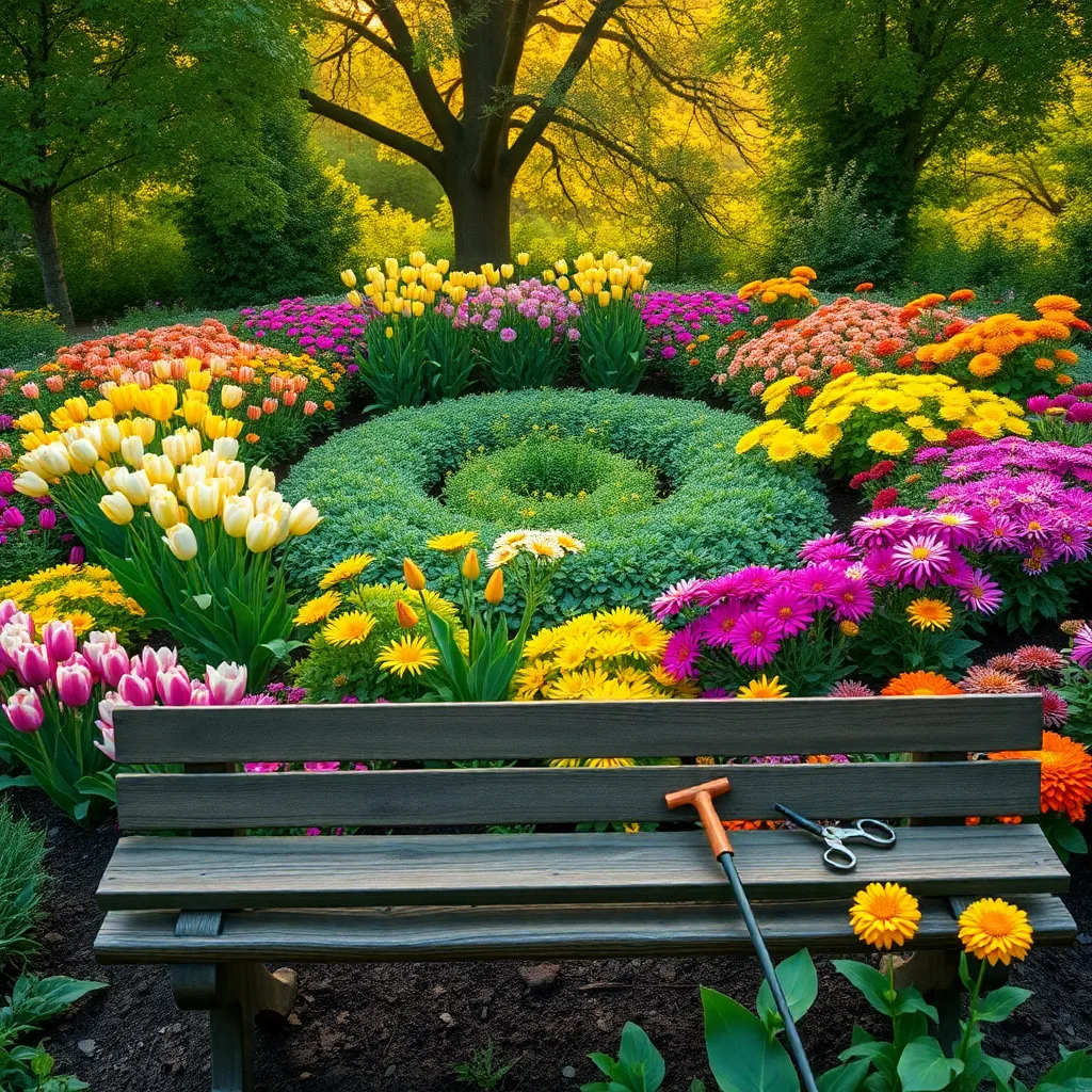 Plan Seasonal Bloom Successions