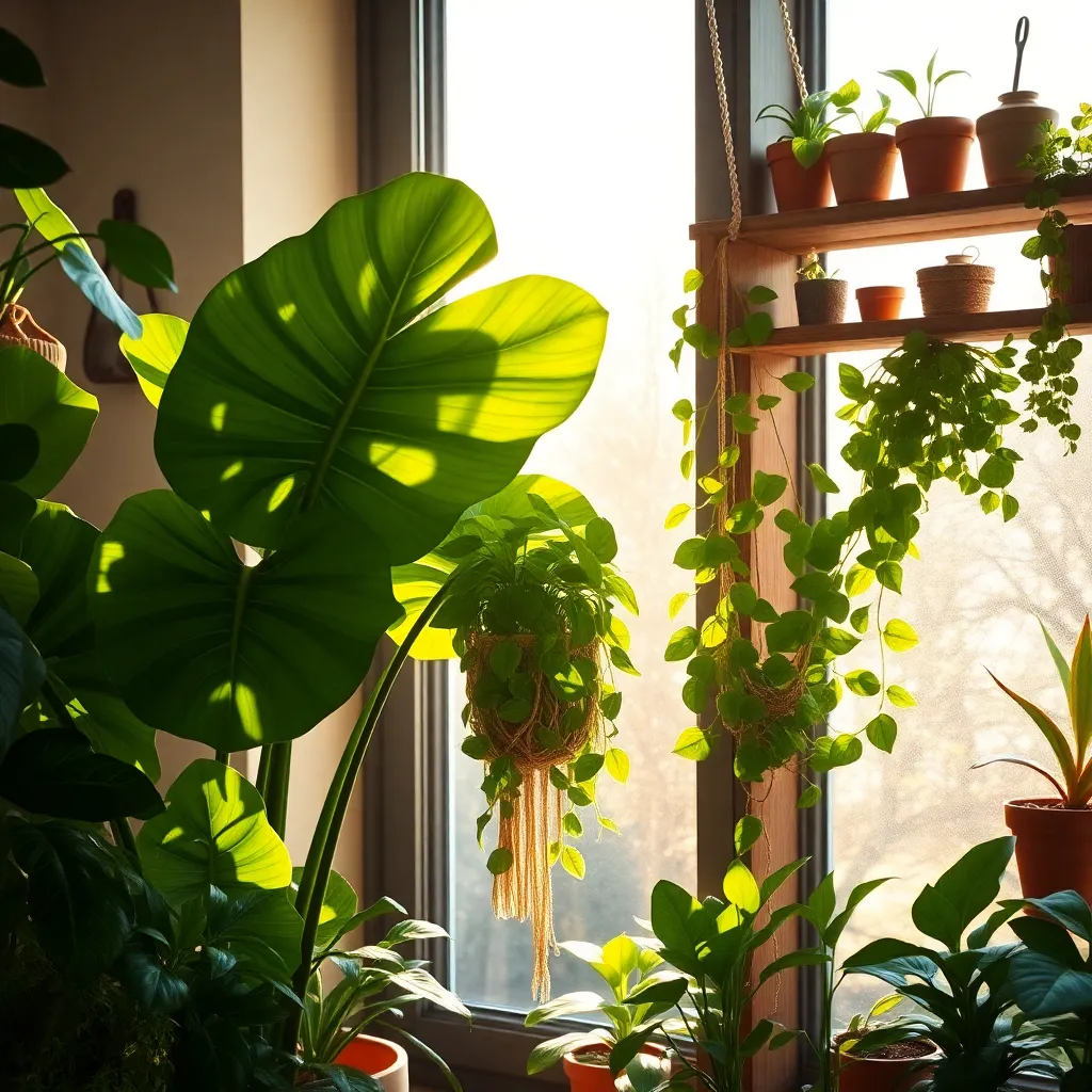 Position Plants Near Natural Light